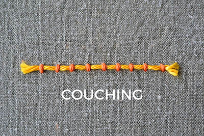 How to do couching