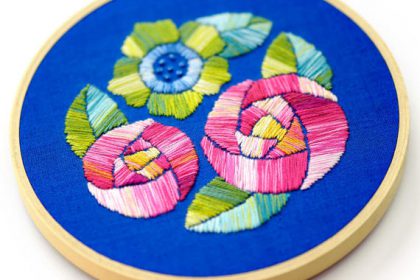 Colorful embroidery for the heart - the Lolli and Grace Interview