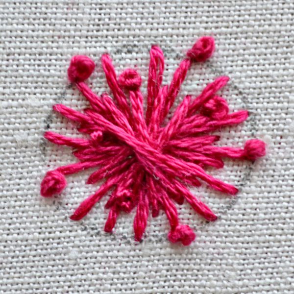 Flower embroidery tutorials BLOOM stitch series