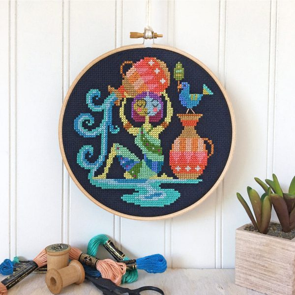 The colorful world of cross stitch the Satsuma Street Interview