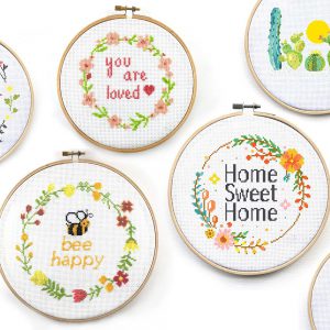 happy modern cross stitch patterns - leia patterns interview