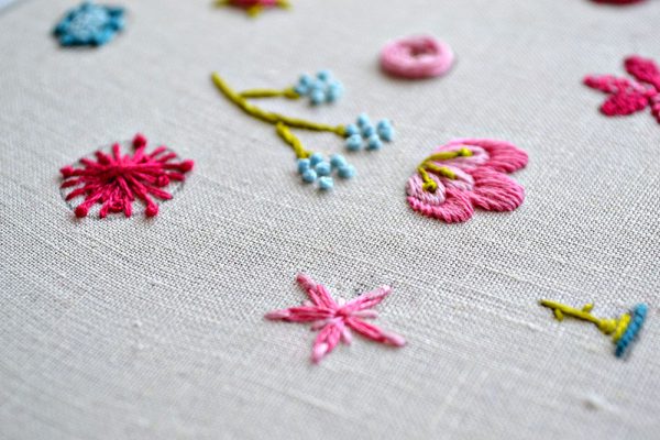 Flower embroidery - the art of floral stitches