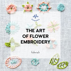 the art of flower embroidery