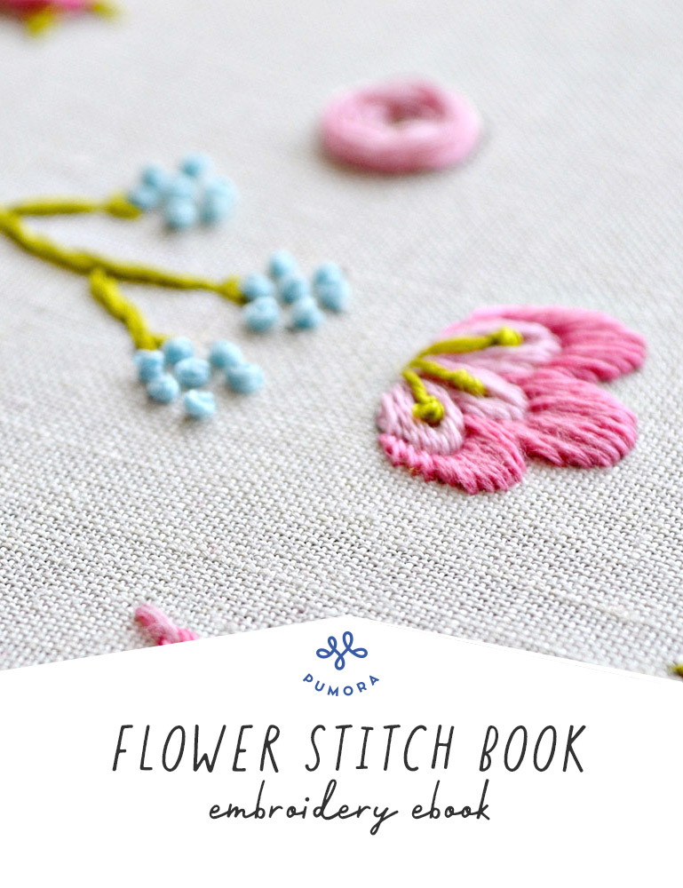 Embroidered Flowers With French Knot Centers : 6 Steps (with