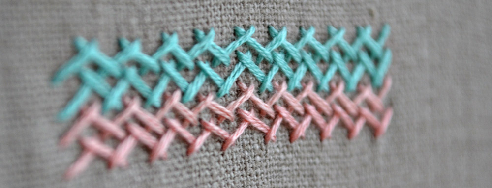 herringbone stitch