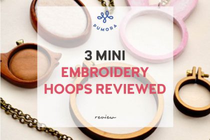 3 mini embroidery hoops reviewed
