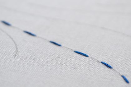 running stitch tutorial