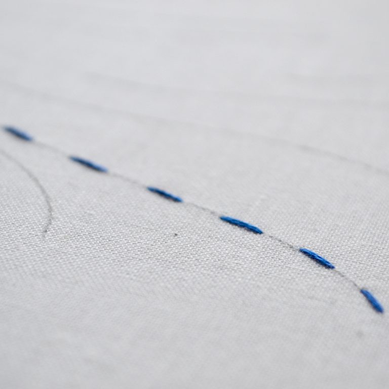 Running stitch embroidery tutorial - with video lesson