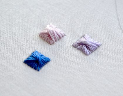 Rhodes stitch tutorial – embroidery video