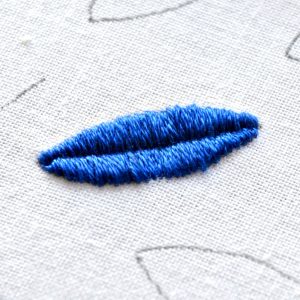 satin stitch embroidery tutorial