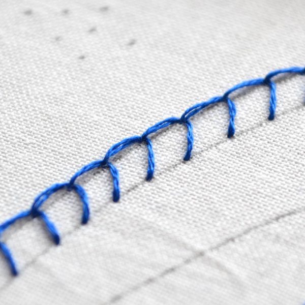 blanket stitch video tutorial - embroidery stitches