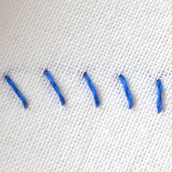 blanket stitch video tutorial - embroidery stitches