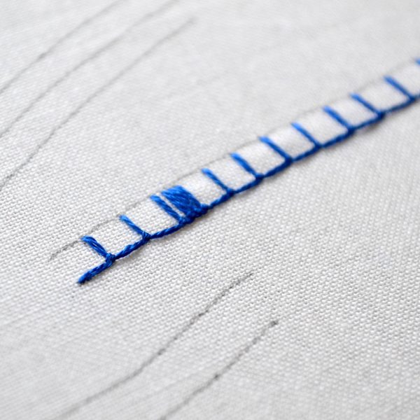 buttonhole stitch video tutorial - embroidery stitches