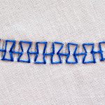 the Japanese darning stitch - with video tutorial