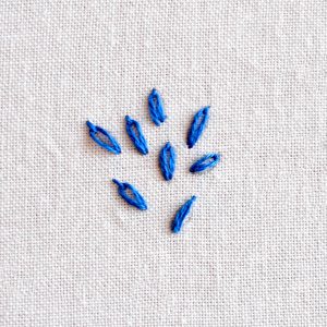 lazy daisy stitch tutorial