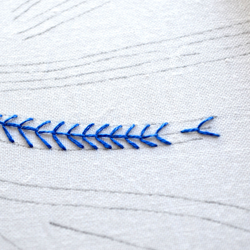 fly stitch embroidery tutorial sq