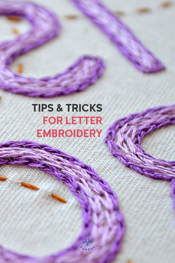 Embroidering letters by hand & machine (9 ways for beginners) - SewGuide