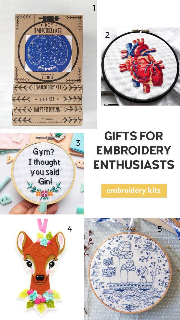 Gift ideas for embroidery lovers