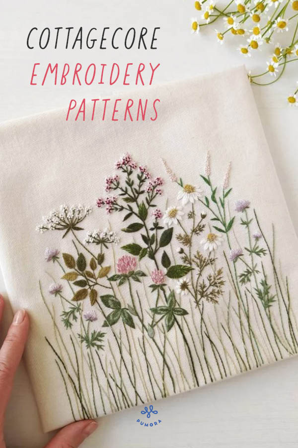 cottagecore embroidery patterns