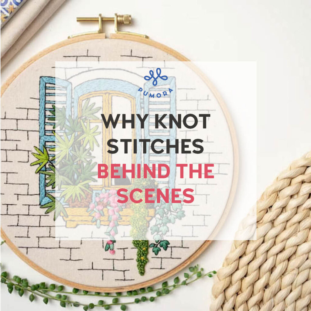 Why knot stitches behind the scenes